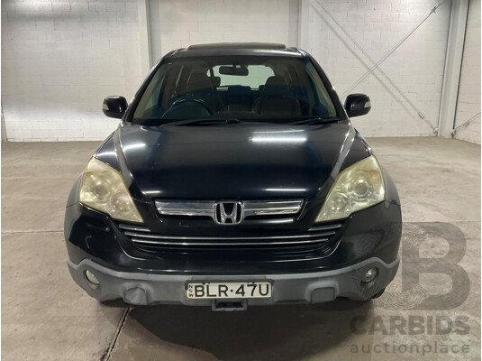 10/2009 Honda Cr-V (4x4) Luxury MY07 4d Wagon Black 2.4L