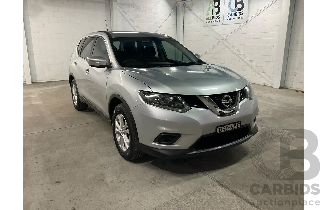 10/2016 Nissan X-Trail ST T32 4D Wagon Silver 2.5L - 7 Seater