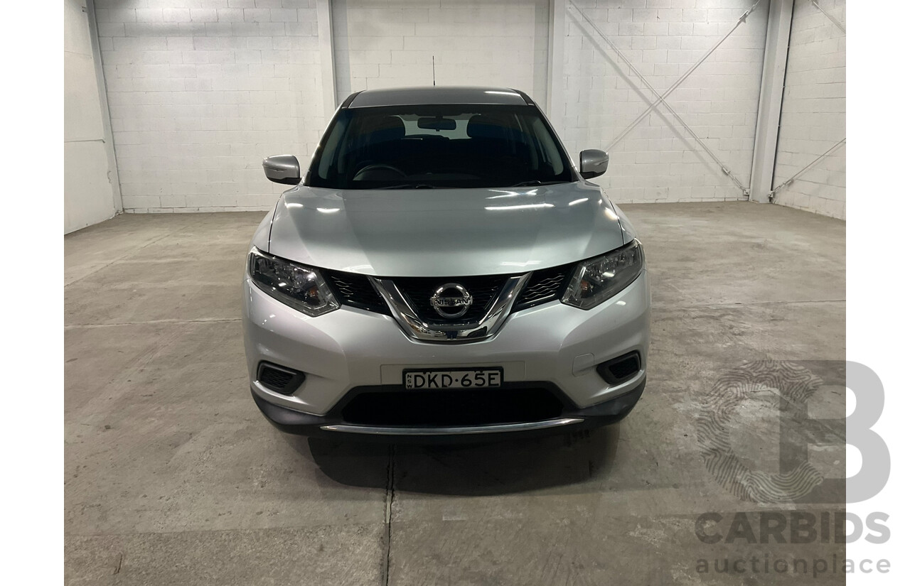 10/2016 Nissan X-Trail ST T32 4D Wagon Silver 2.5L - 7 Seater