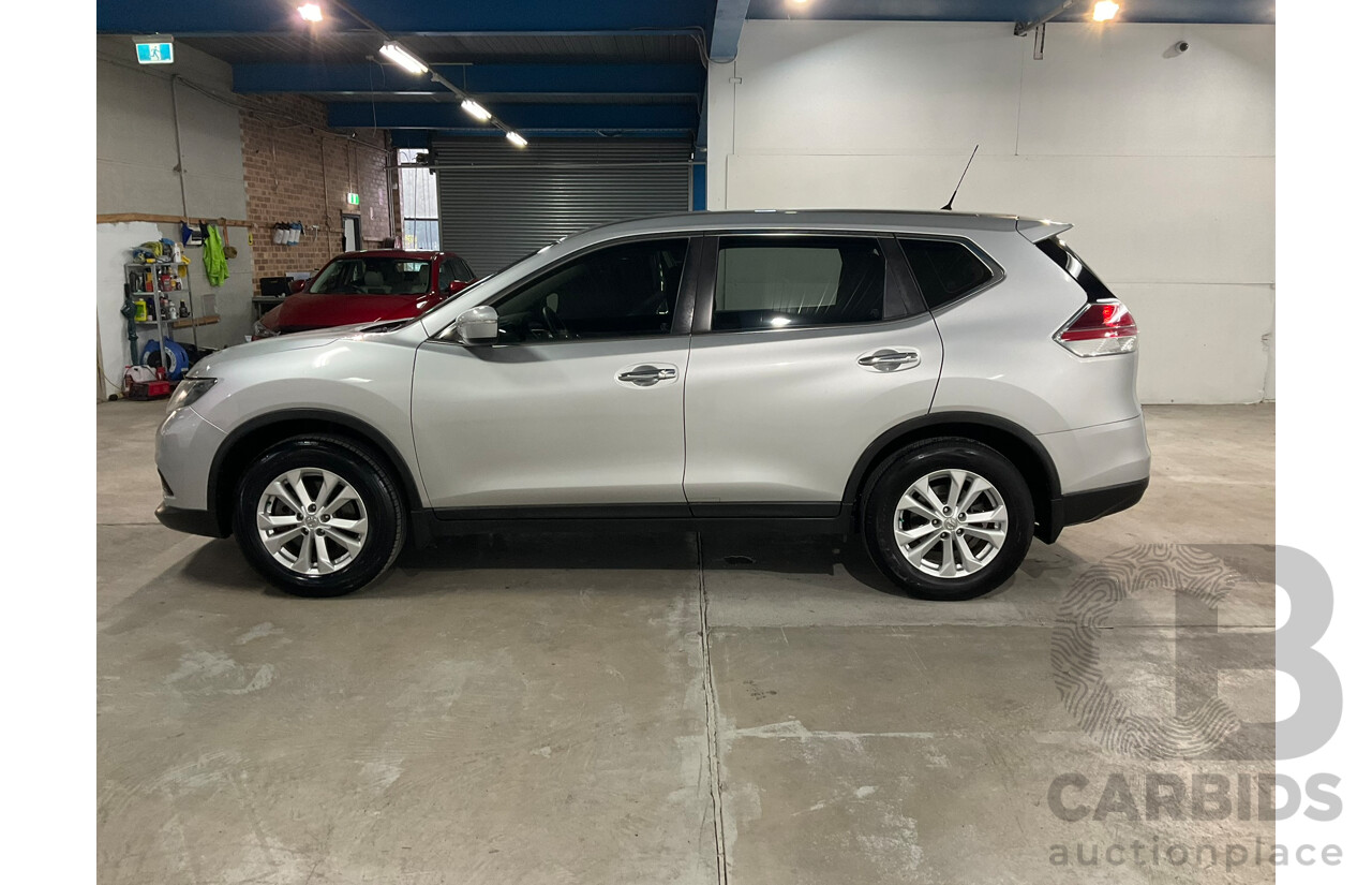 10/2016 Nissan X-Trail ST T32 4D Wagon Silver 2.5L - 7 Seater