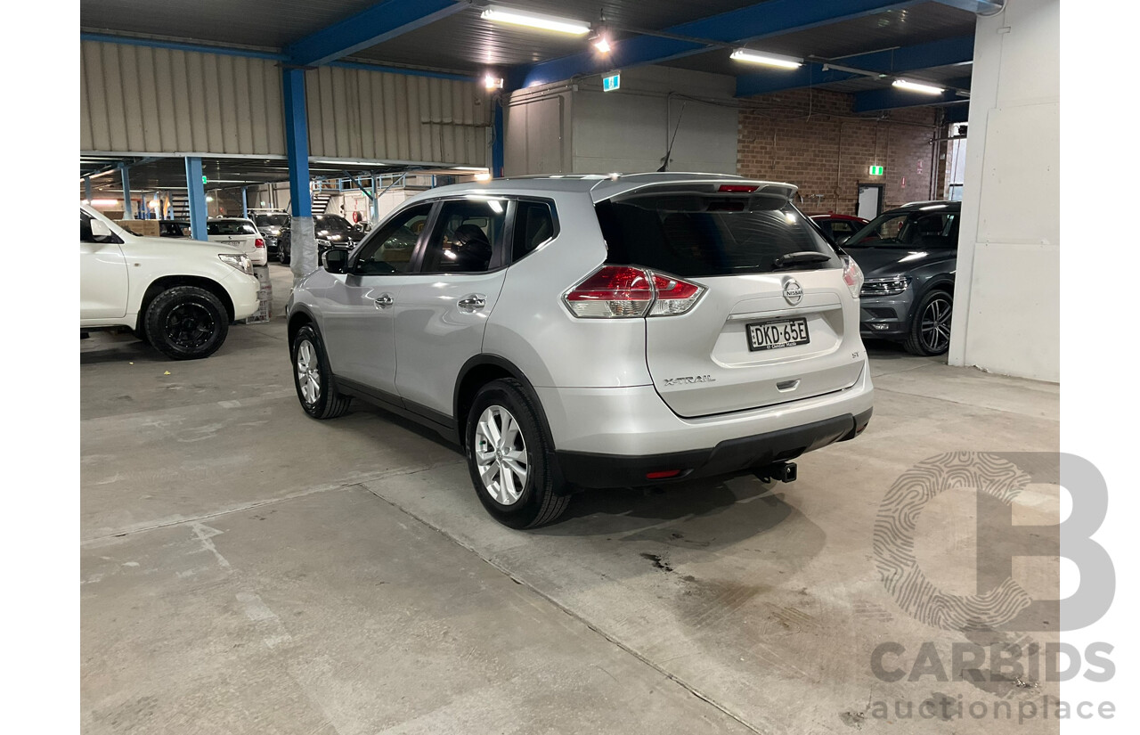 10/2016 Nissan X-Trail ST T32 4D Wagon Silver 2.5L - 7 Seater