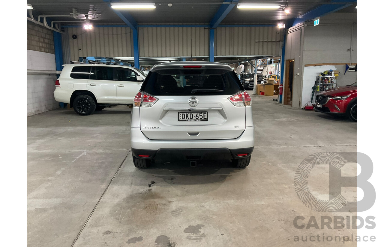 10/2016 Nissan X-Trail ST T32 4D Wagon Silver 2.5L - 7 Seater