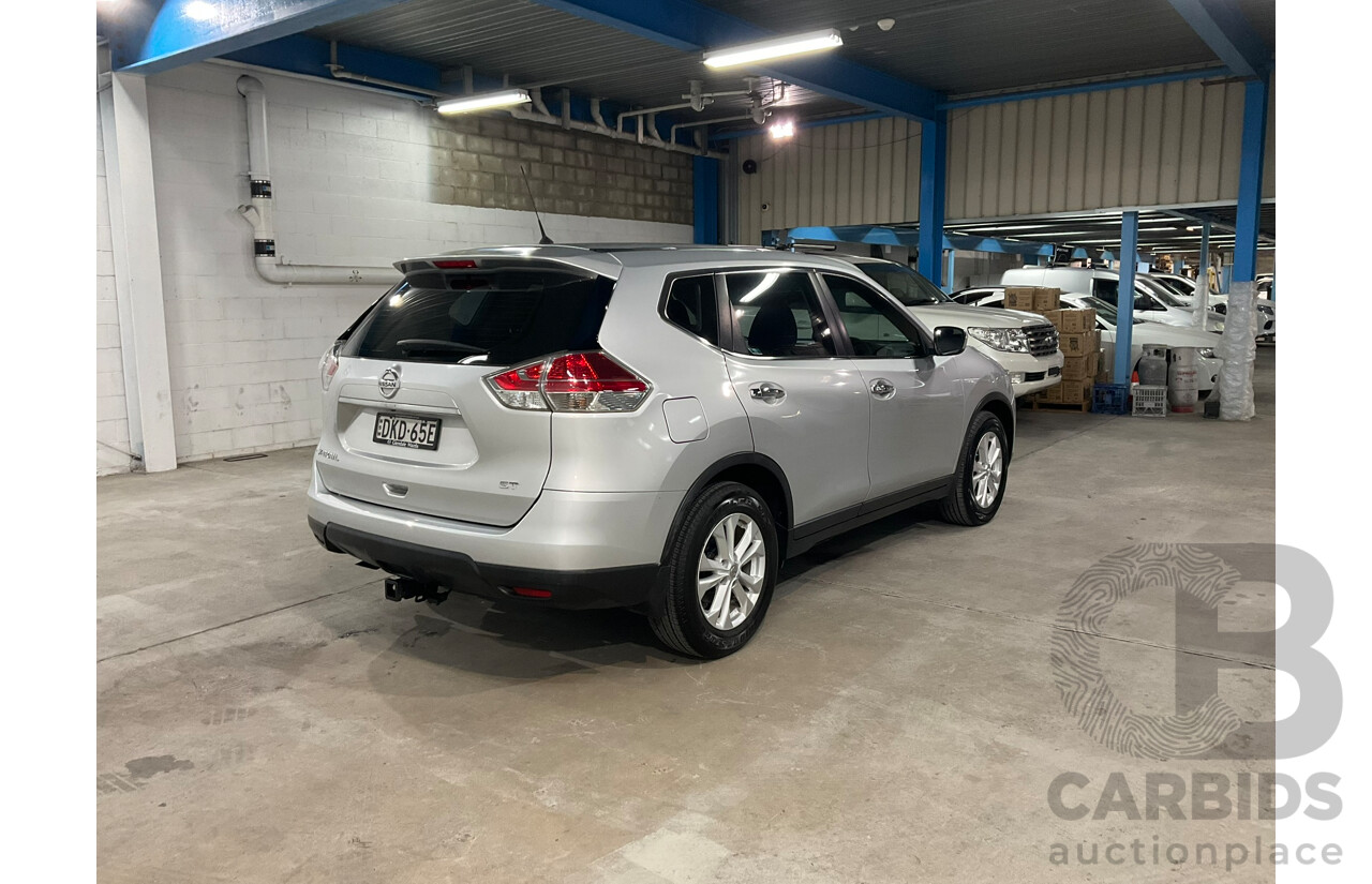 10/2016 Nissan X-Trail ST T32 4D Wagon Silver 2.5L - 7 Seater