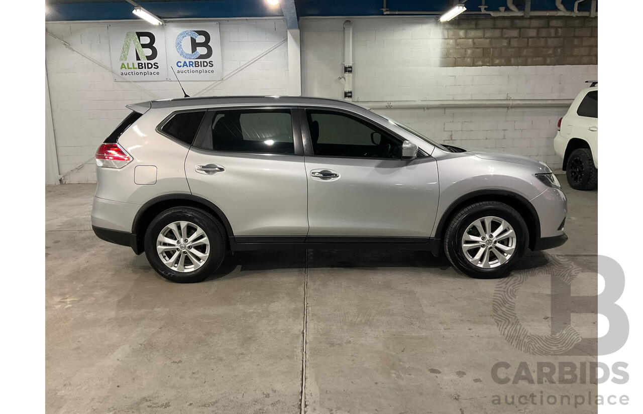 10/2016 Nissan X-Trail ST T32 4D Wagon Silver 2.5L - 7 Seater