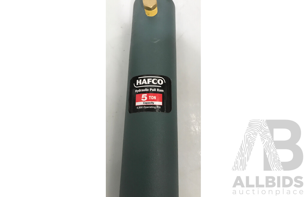HAFCO Hydraulic Pull Ram, Hydraulic Body-Frame Repair Kit, and Car Stand