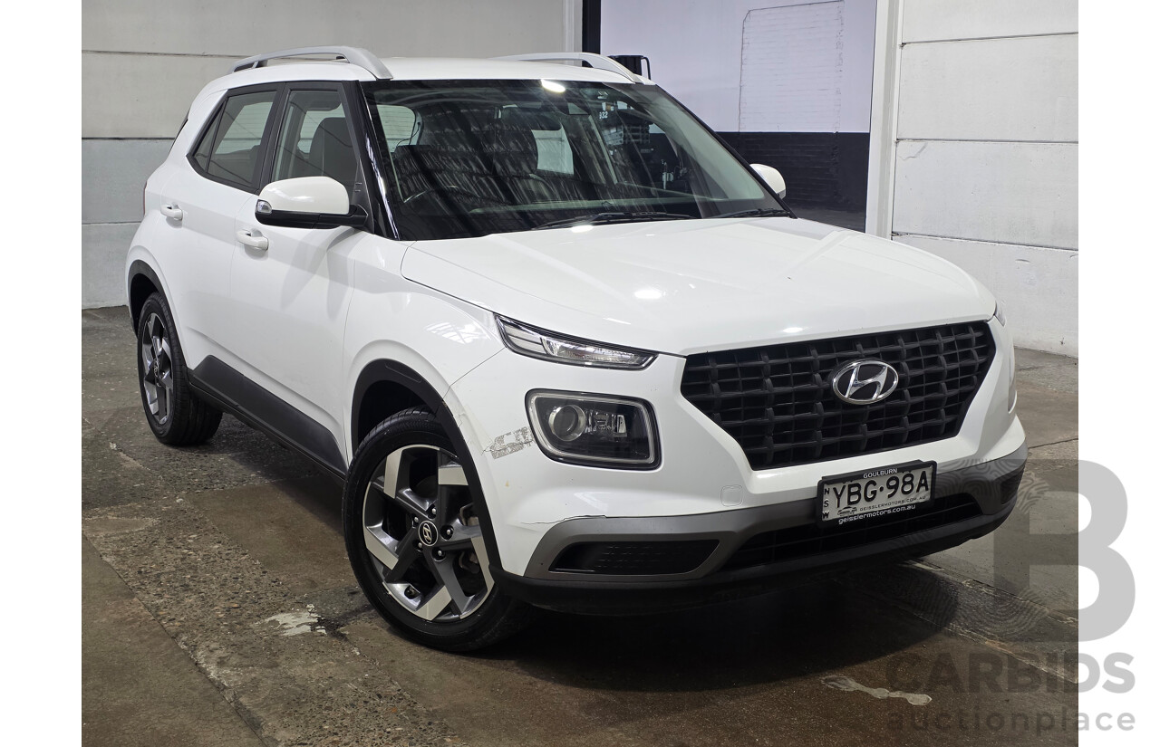 1/2021 Hyundai Venue Active QX.V3 MY21 4d Polar White 1.6L