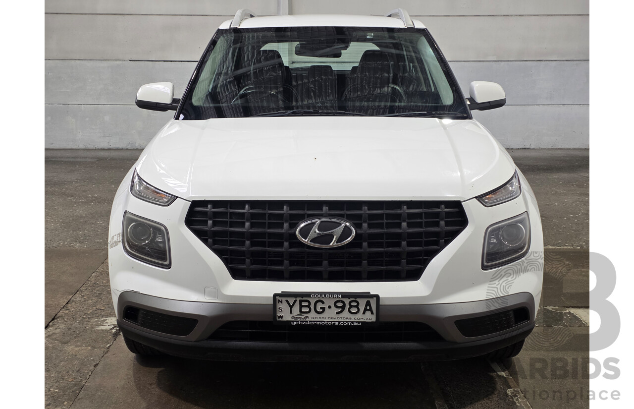 1/2021 Hyundai Venue Active QX.V3 MY21 4d Polar White 1.6L
