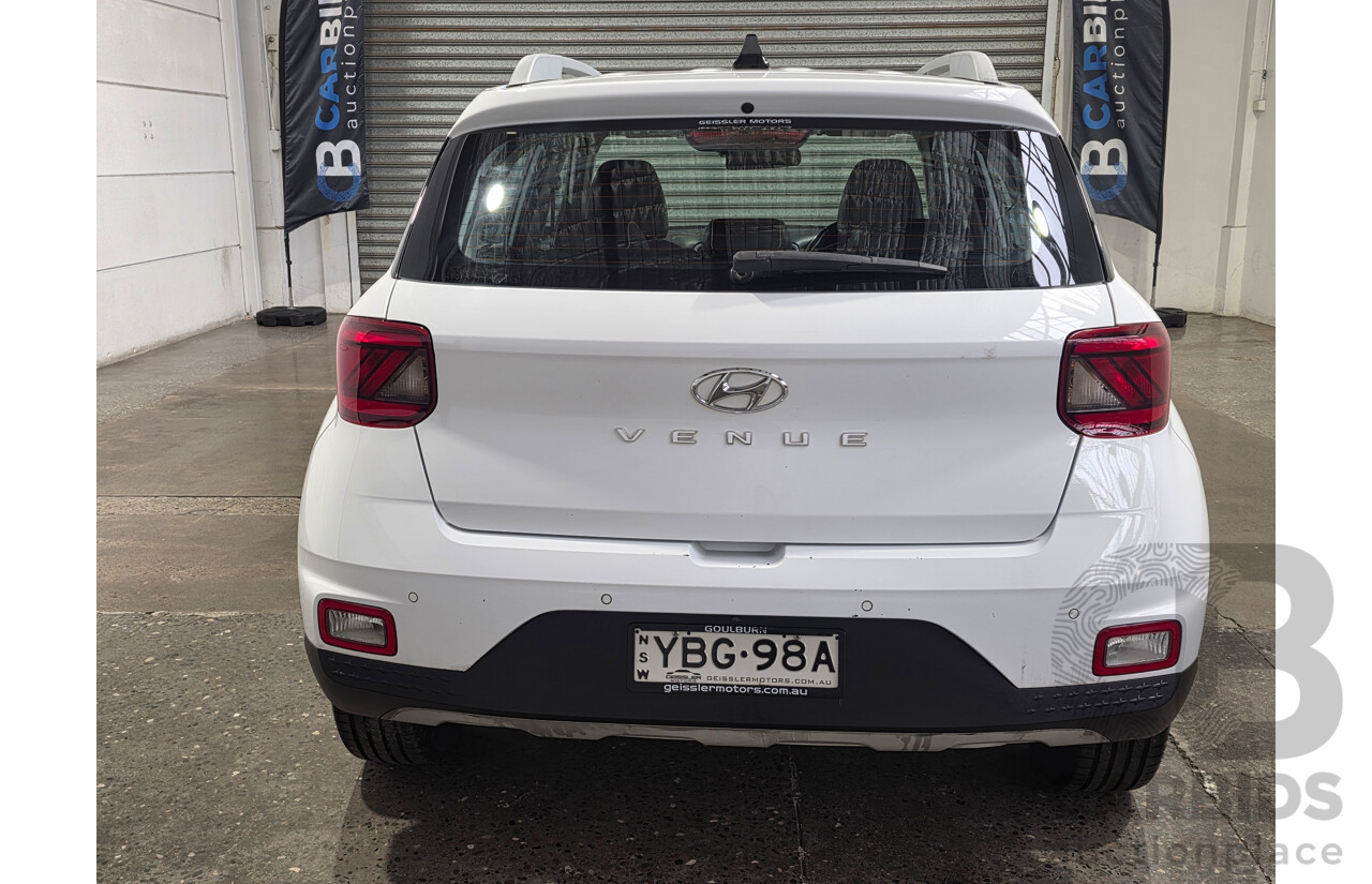 1/2021 Hyundai Venue Active QX.V3 MY21 4d Polar White 1.6L