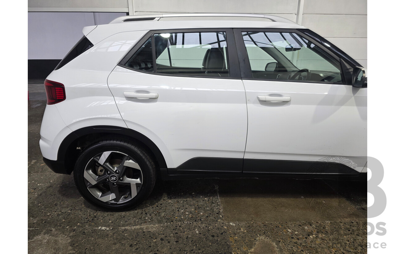 1/2021 Hyundai Venue Active QX.V3 MY21 4d Polar White 1.6L
