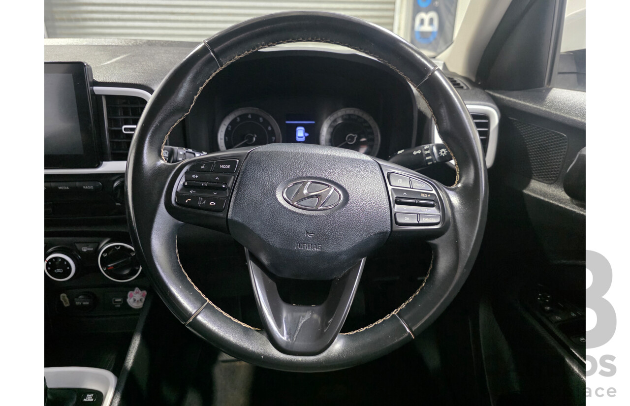 1/2021 Hyundai Venue Active QX.V3 MY21 4d Polar White 1.6L