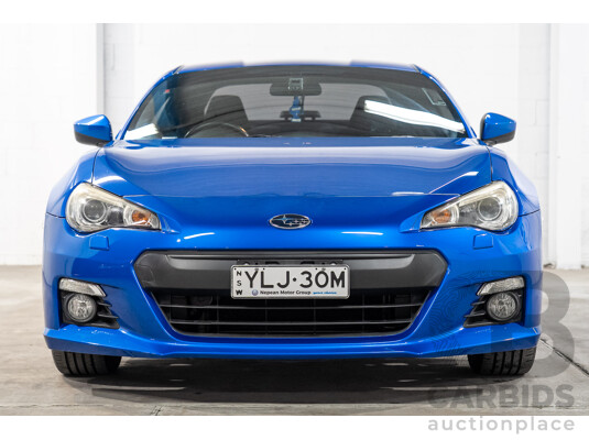 02/2013 Subaru BRZ (RWD) MY13 2d Coupe Blue 2.0L