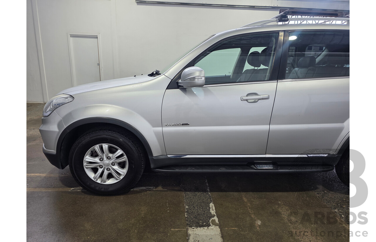6/2015 Ssangyong Rexton SX (AWD) Y200 MY15 4d Wagon Silver Turbo Diesel 2.0L - 7 Seater
