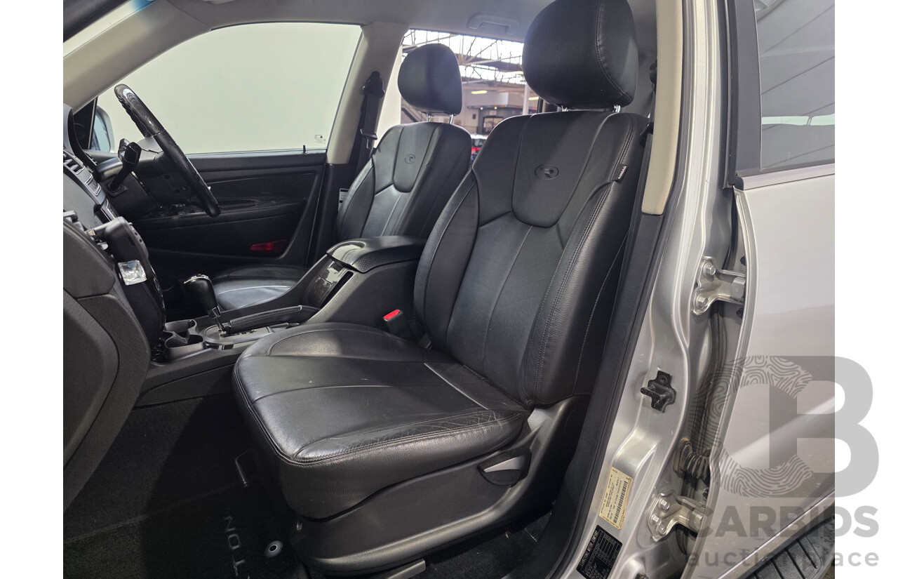 6/2015 Ssangyong Rexton SX (AWD) Y200 MY15 4d Wagon Silver Turbo Diesel 2.0L - 7 Seater