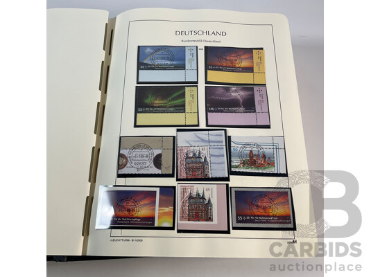 Album of German 2009-2011 Mint Stamp Sets, Blocks, Mini Sheets and First Day Covers
