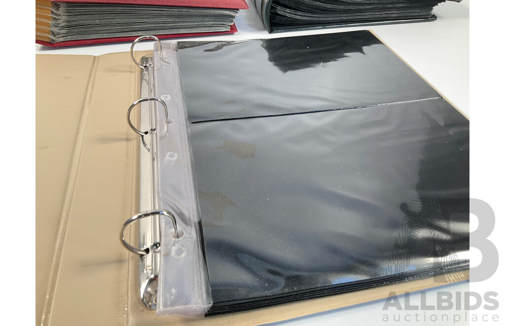 Three Empty Albums Suitable for Banknotes and First Day Covers Including Leuchtturm