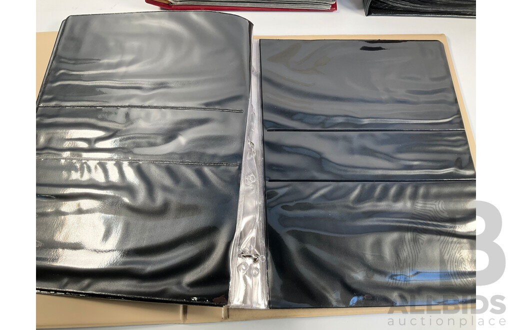 Three Empty Albums Suitable for Banknotes and First Day Covers Including Leuchtturm
