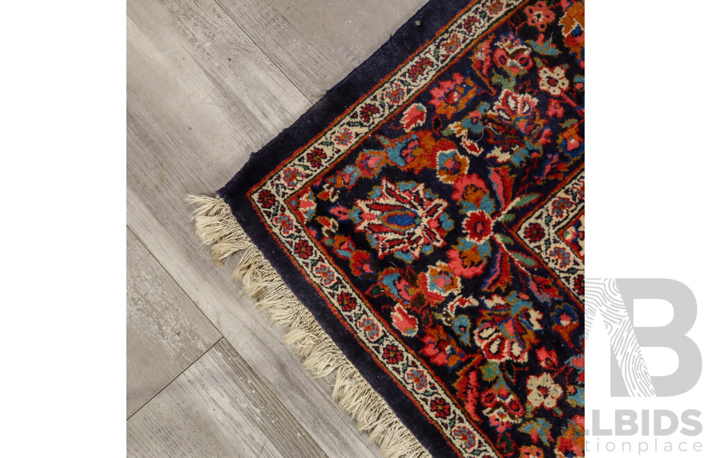 Hand Knotted Oriental or Persian Rug