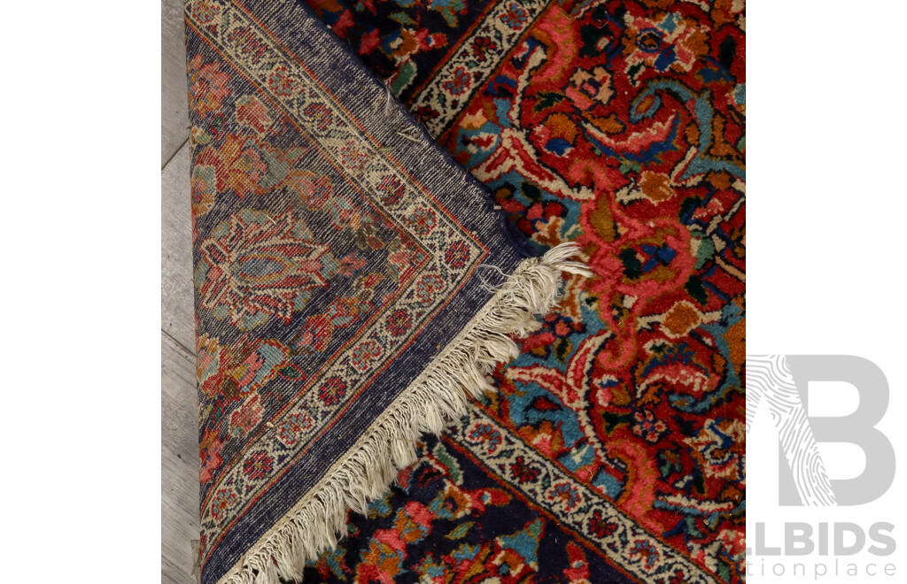 Hand Knotted Oriental or Persian Rug