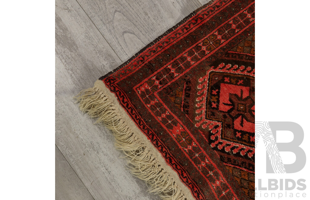 Hand Knotted Afghan Tribal Rug