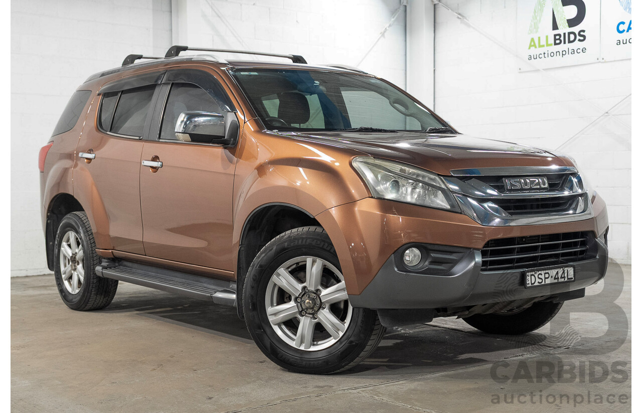 12/2013 Isuzu Mu-X LS-T (4x4) 7-seater UC 4d Wagon Bronze Turbo Diesel 3.0L