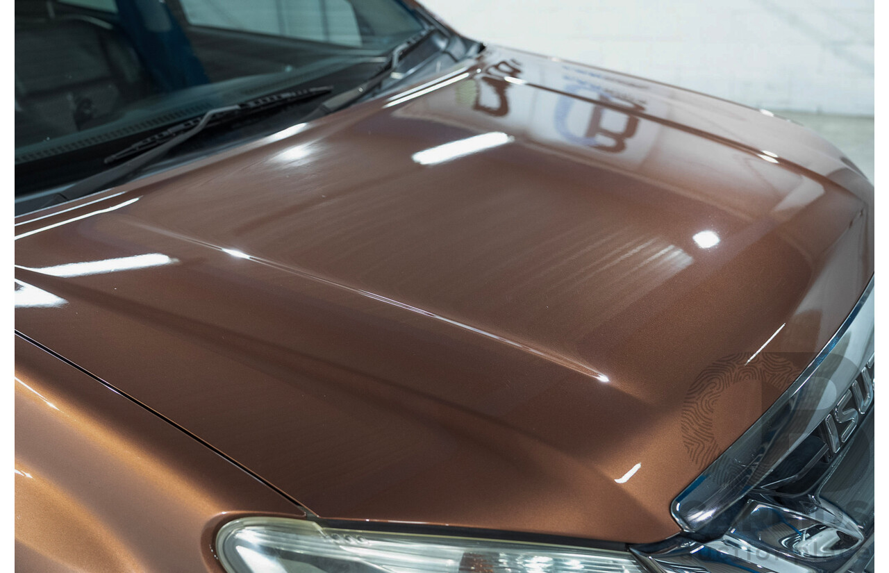 12/2013 Isuzu Mu-X LS-T (4x4) 7-seater UC 4d Wagon Bronze Turbo Diesel 3.0L