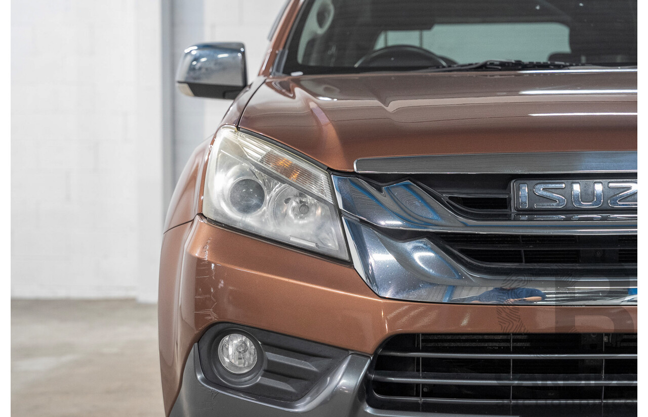 12/2013 Isuzu Mu-X LS-T (4x4) 7-seater UC 4d Wagon Bronze Turbo Diesel 3.0L