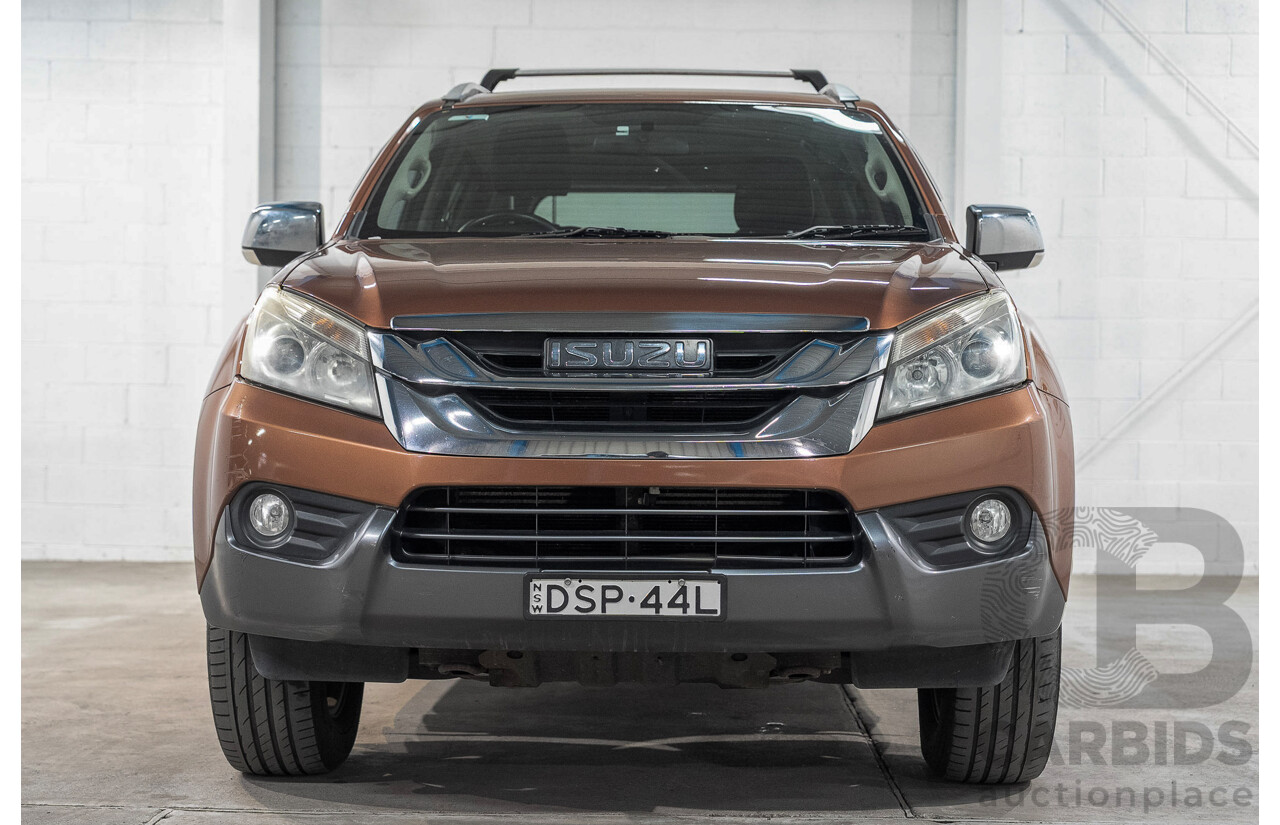 12/2013 Isuzu Mu-X LS-T (4x4) 7-seater UC 4d Wagon Bronze Turbo Diesel 3.0L