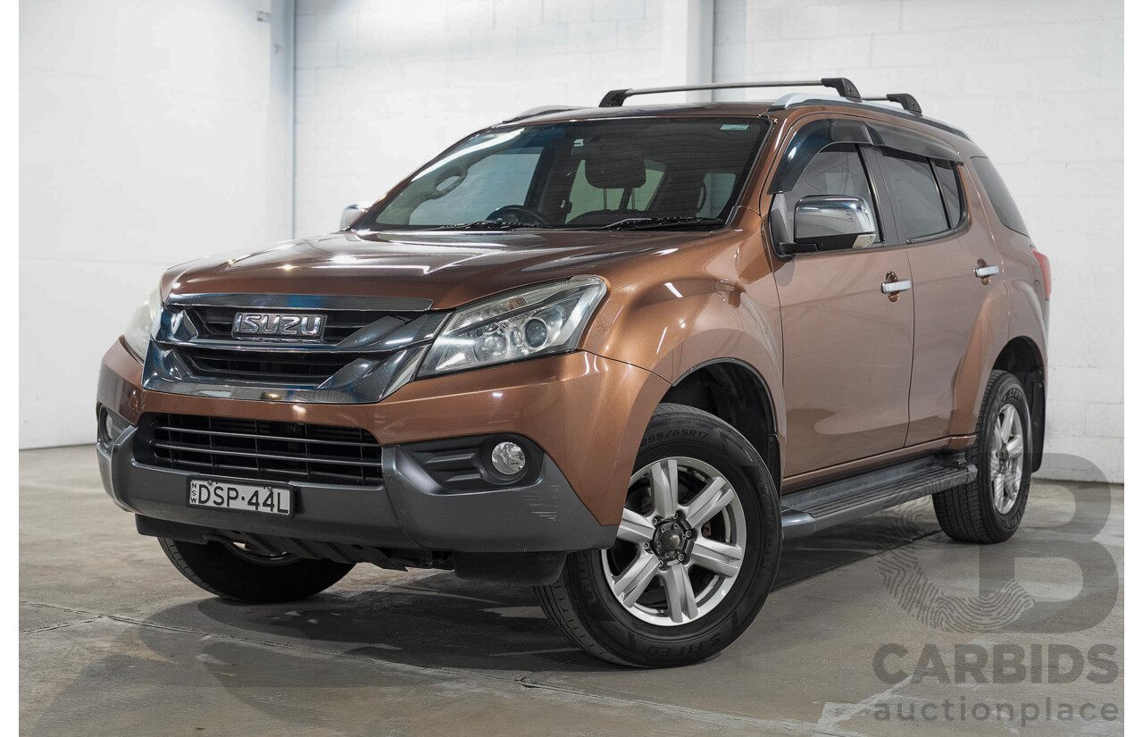 12/2013 Isuzu Mu-X LS-T (4x4) 7-seater UC 4d Wagon Bronze Turbo Diesel 3.0L