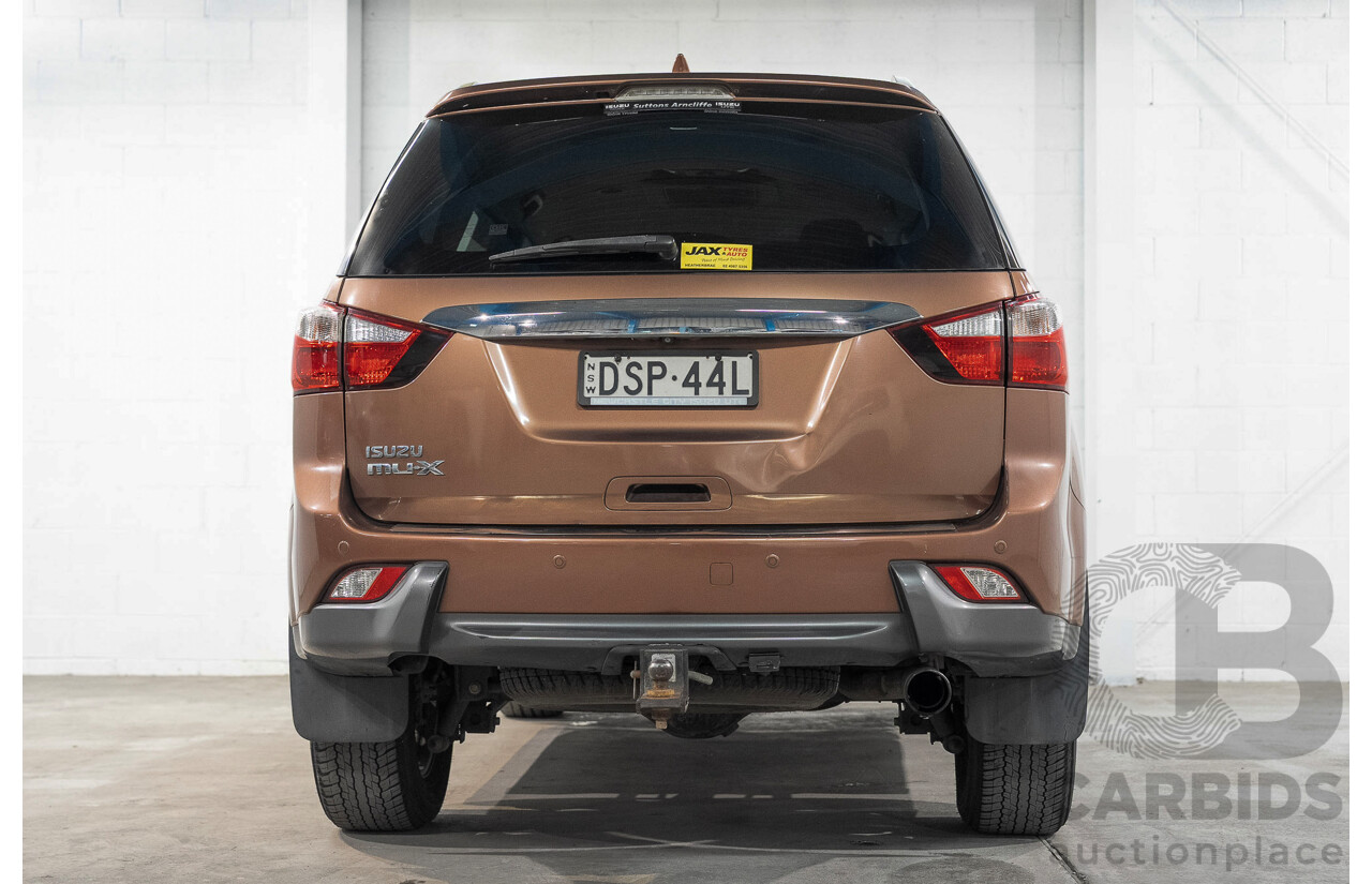 12/2013 Isuzu Mu-X LS-T (4x4) 7-seater UC 4d Wagon Bronze Turbo Diesel 3.0L