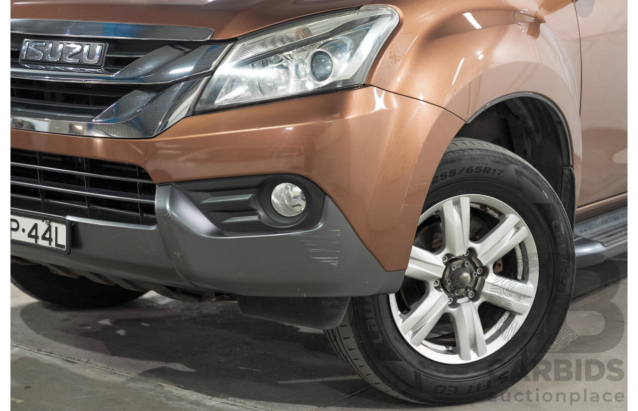 12/2013 Isuzu Mu-X LS-T (4x4) 7-seater UC 4d Wagon Bronze Turbo Diesel 3.0L
