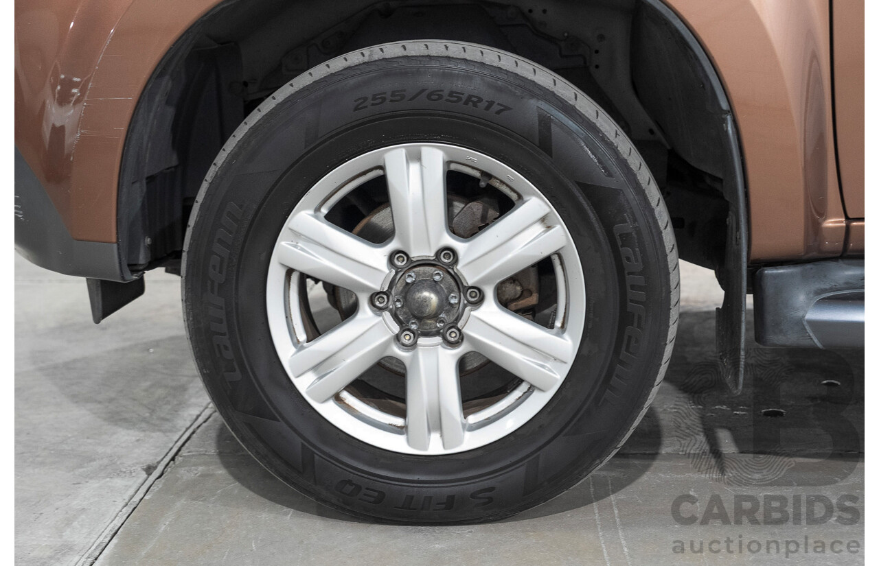 12/2013 Isuzu Mu-X LS-T (4x4) 7-seater UC 4d Wagon Bronze Turbo Diesel 3.0L