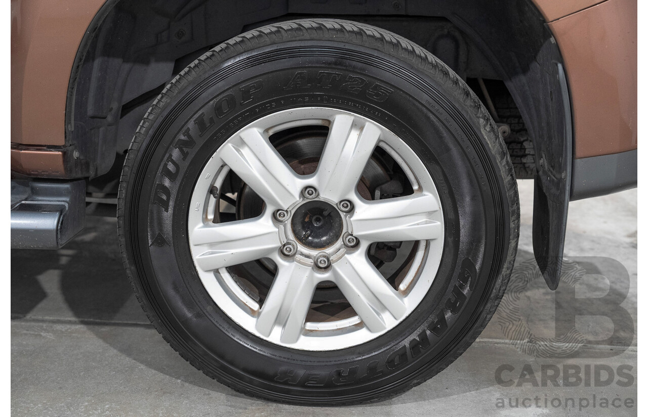 12/2013 Isuzu Mu-X LS-T (4x4) 7-seater UC 4d Wagon Bronze Turbo Diesel 3.0L