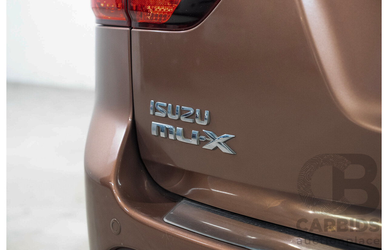 12/2013 Isuzu Mu-X LS-T (4x4) 7-seater UC 4d Wagon Bronze Turbo Diesel 3.0L