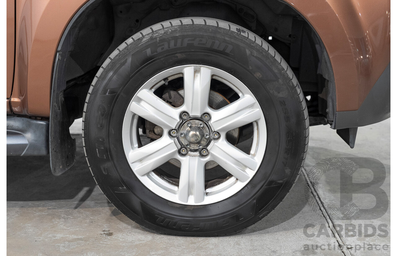 12/2013 Isuzu Mu-X LS-T (4x4) 7-seater UC 4d Wagon Bronze Turbo Diesel 3.0L