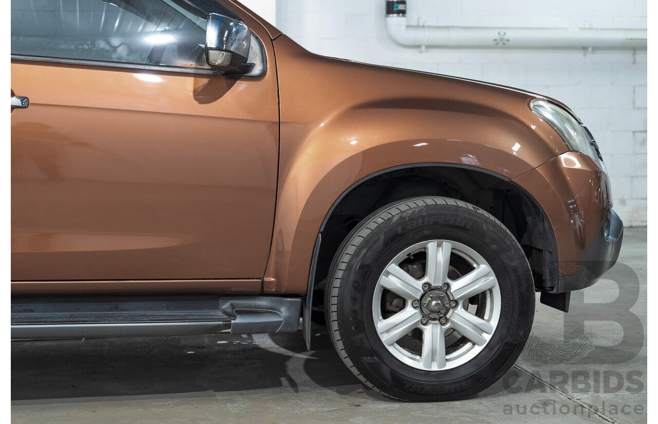 12/2013 Isuzu Mu-X LS-T (4x4) 7-seater UC 4d Wagon Bronze Turbo Diesel 3.0L