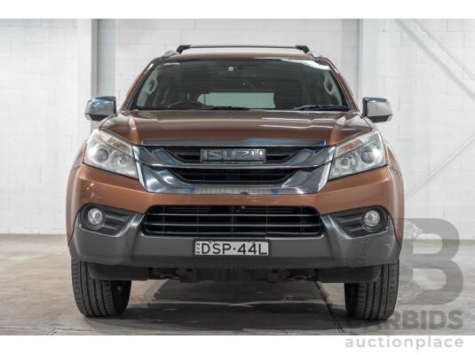 12/2013 Isuzu Mu-X LS-T (4x4) 7-seater UC 4d Wagon Bronze Turbo Diesel 3.0L