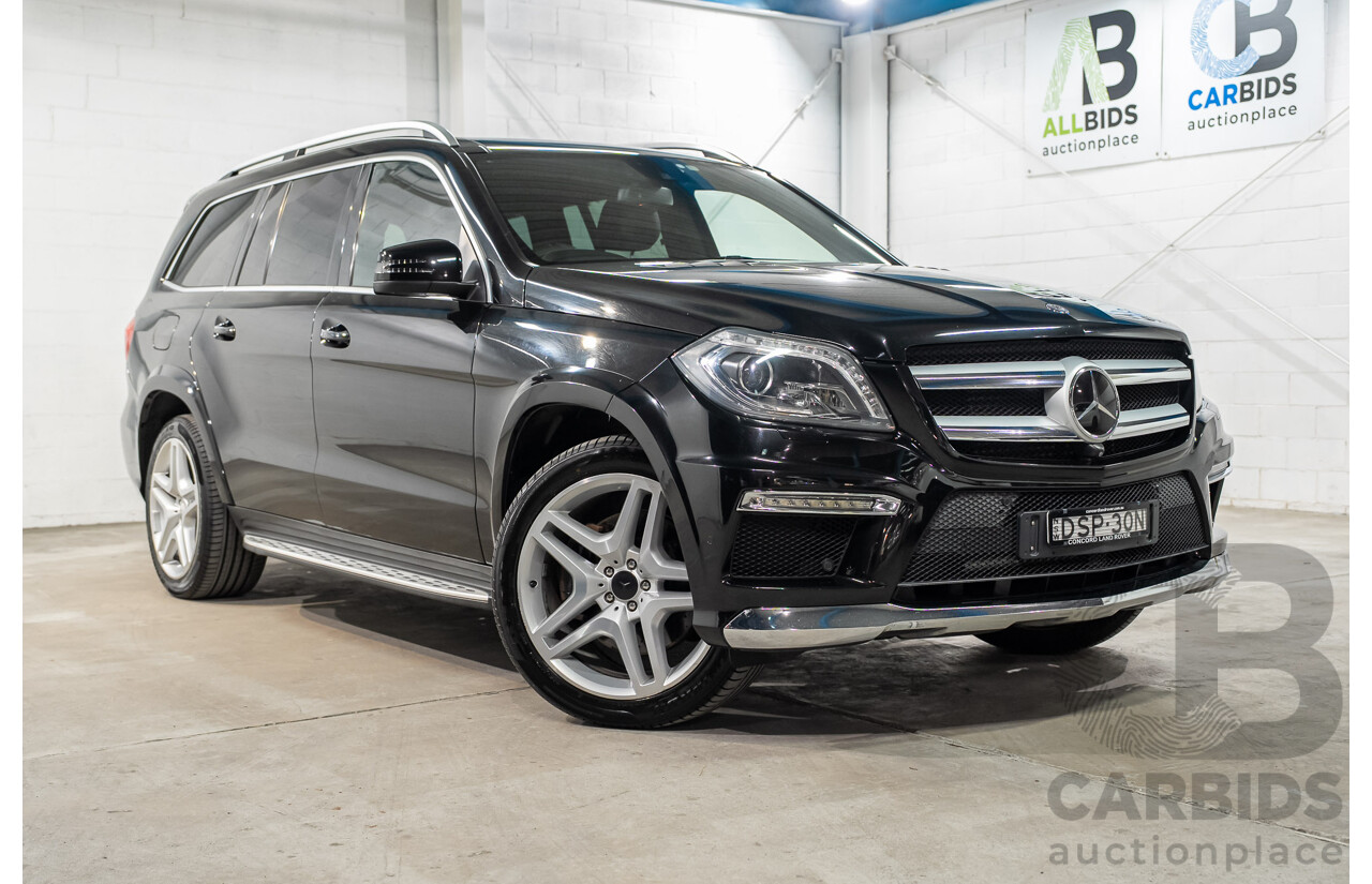 5/2015 Mercedes-Benz GL350 BlueTEC (AWD) X166 MY14 4d Wagon Black Turbo Diesel 3.0L