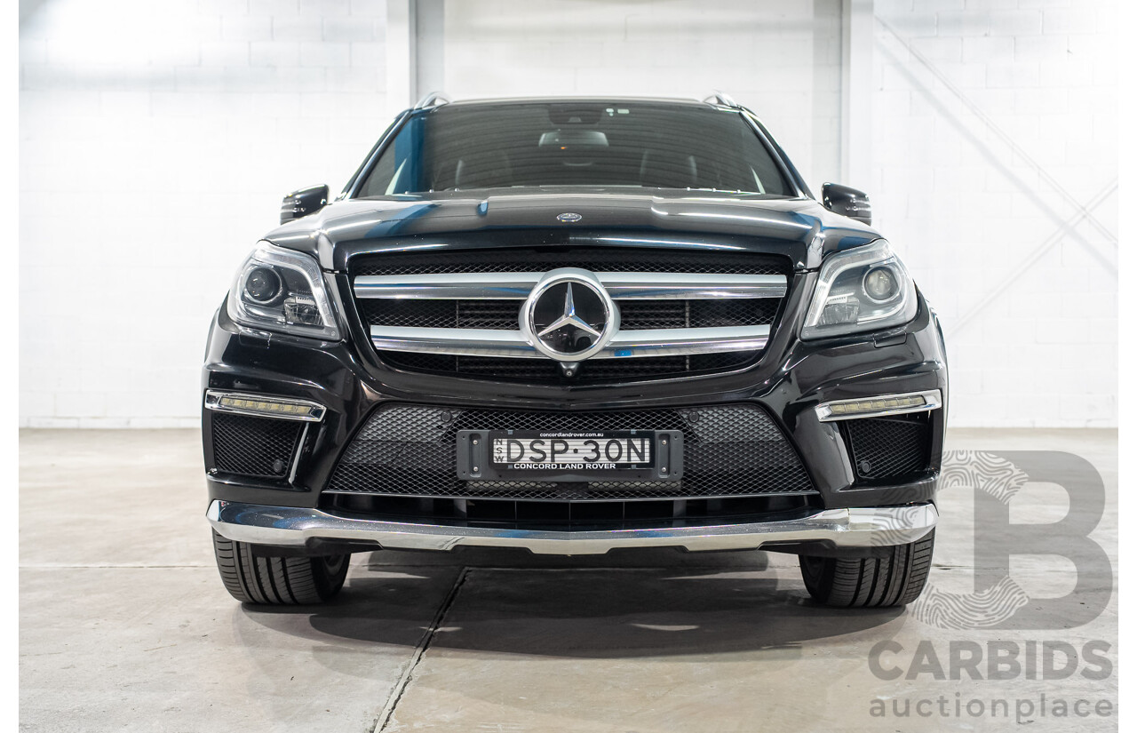 5/2015 Mercedes-Benz GL350 BlueTEC (AWD) X166 MY14 4d Wagon Black Turbo Diesel 3.0L