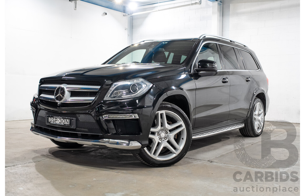5/2015 Mercedes-Benz GL350 BlueTEC (AWD) X166 MY14 4d Wagon Black Turbo Diesel 3.0L