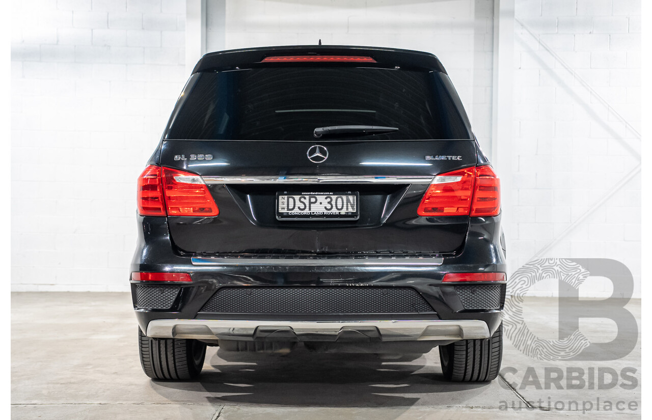 5/2015 Mercedes-Benz GL350 BlueTEC (AWD) X166 MY14 4d Wagon Black Turbo Diesel 3.0L