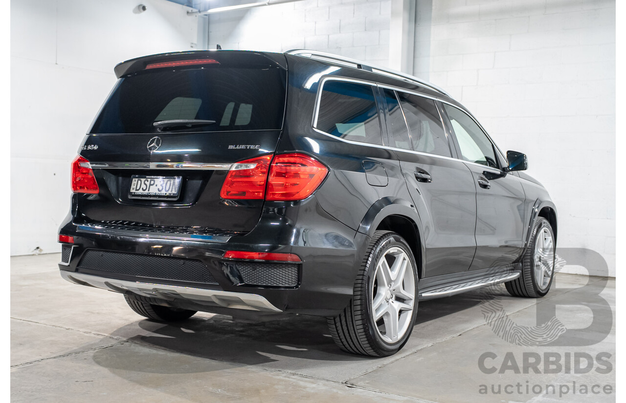 5/2015 Mercedes-Benz GL350 BlueTEC (AWD) X166 MY14 4d Wagon Black Turbo Diesel 3.0L