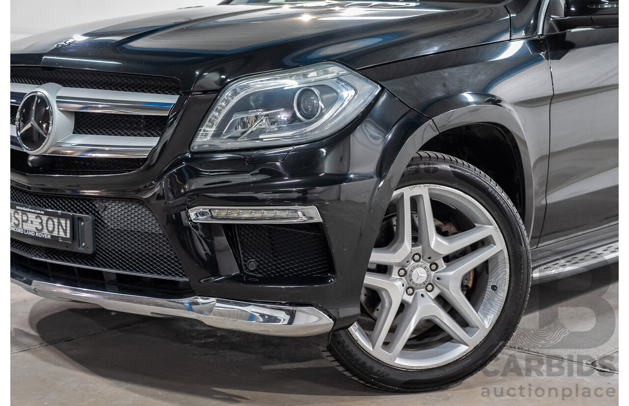 5/2015 Mercedes-Benz GL350 BlueTEC (AWD) X166 MY14 4d Wagon Black Turbo Diesel 3.0L