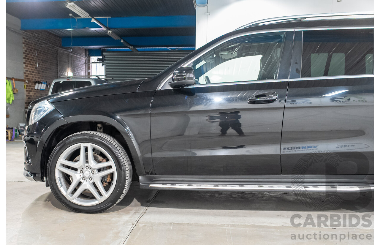 5/2015 Mercedes-Benz GL350 BlueTEC (AWD) X166 MY14 4d Wagon Black Turbo Diesel 3.0L