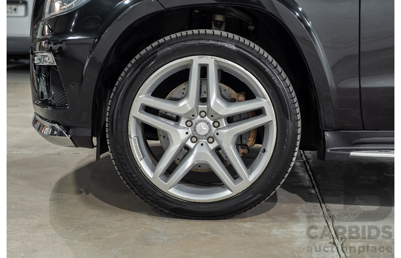 5/2015 Mercedes-Benz GL350 BlueTEC (AWD) X166 MY14 4d Wagon Black Turbo Diesel 3.0L