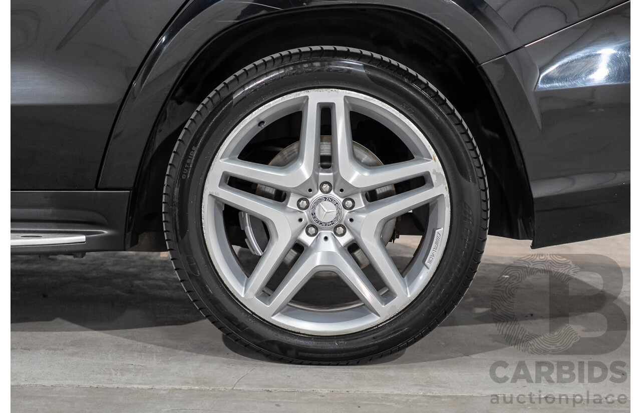 5/2015 Mercedes-Benz GL350 BlueTEC (AWD) X166 MY14 4d Wagon Black Turbo Diesel 3.0L