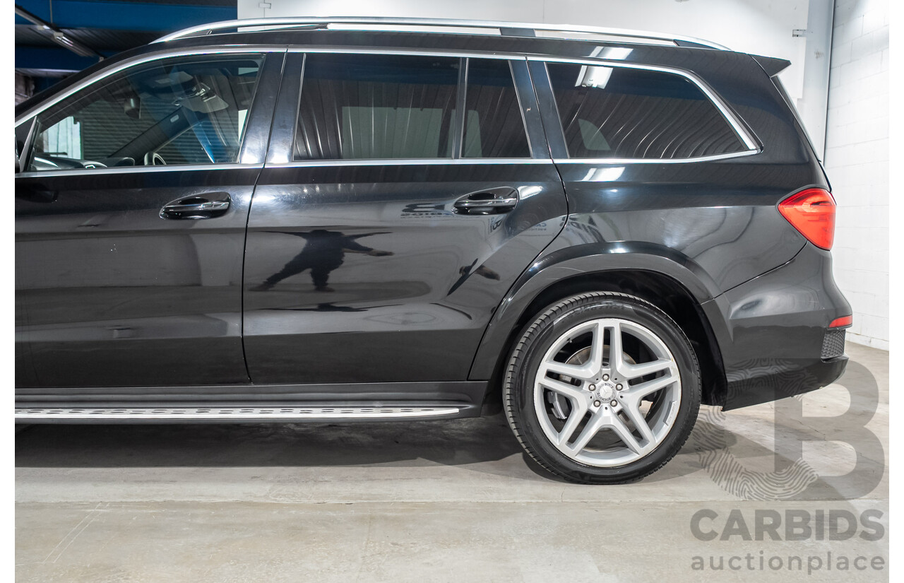 5/2015 Mercedes-Benz GL350 BlueTEC (AWD) X166 MY14 4d Wagon Black Turbo Diesel 3.0L