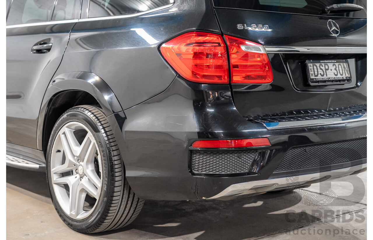 5/2015 Mercedes-Benz GL350 BlueTEC (AWD) X166 MY14 4d Wagon Black Turbo Diesel 3.0L