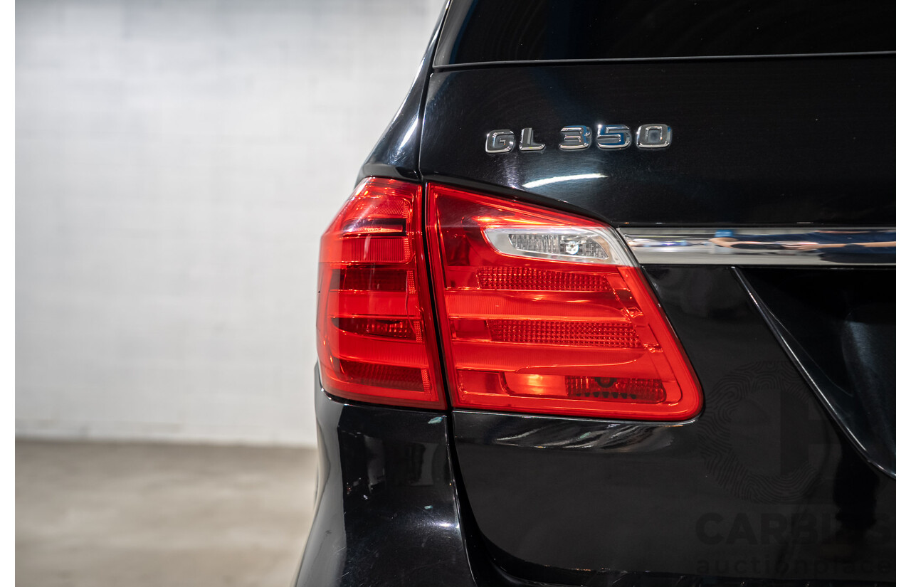 5/2015 Mercedes-Benz GL350 BlueTEC (AWD) X166 MY14 4d Wagon Black Turbo Diesel 3.0L