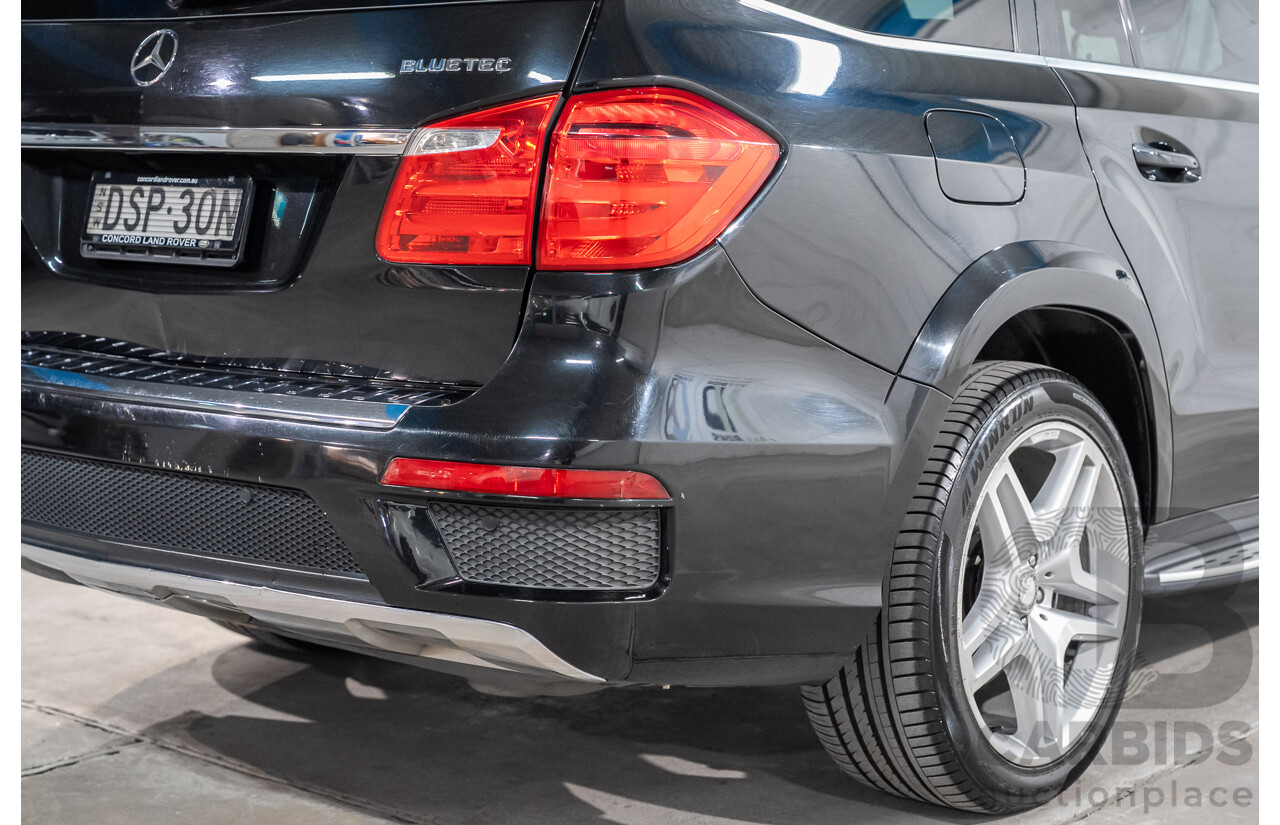 5/2015 Mercedes-Benz GL350 BlueTEC (AWD) X166 MY14 4d Wagon Black Turbo Diesel 3.0L