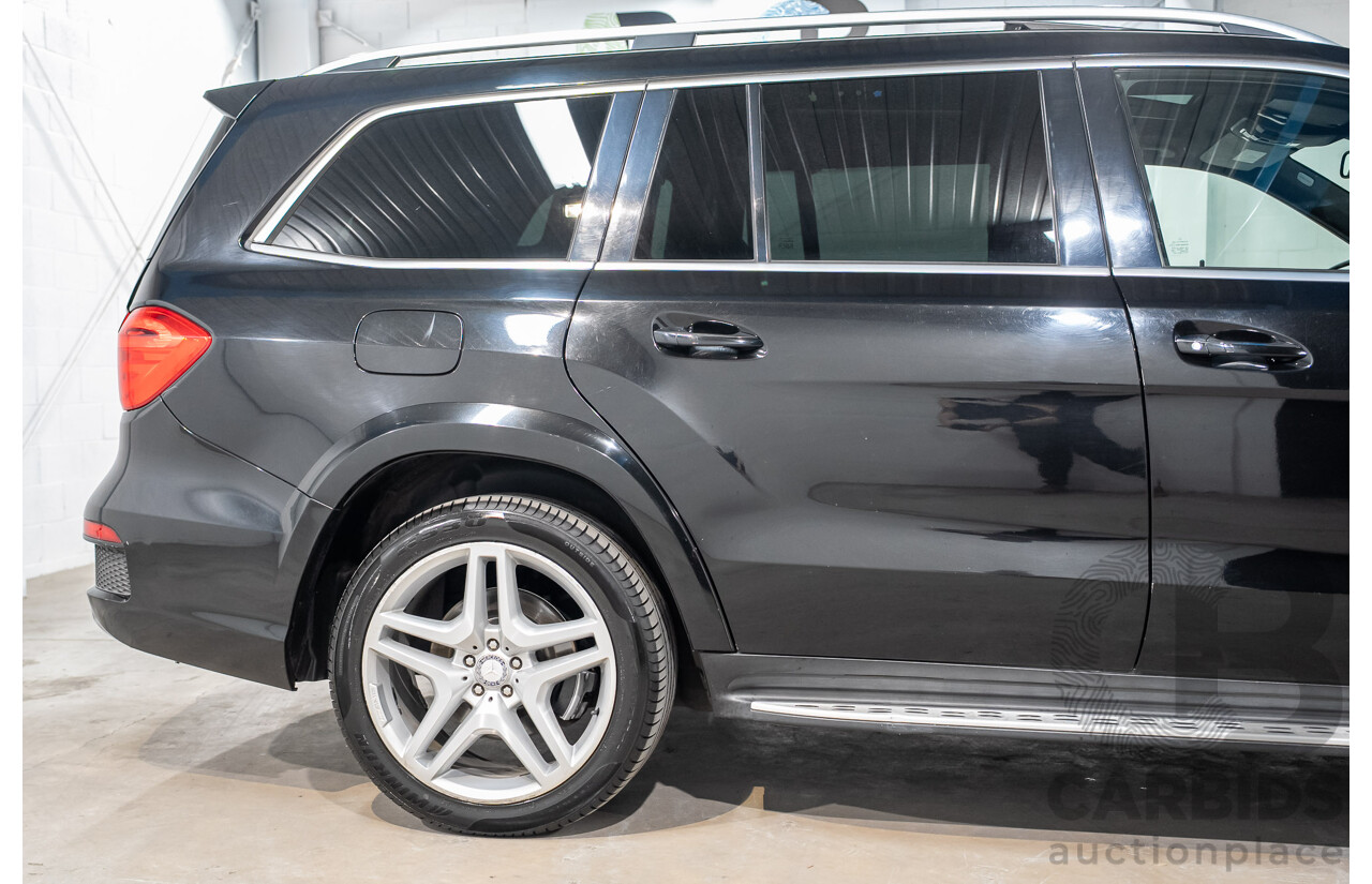 5/2015 Mercedes-Benz GL350 BlueTEC (AWD) X166 MY14 4d Wagon Black Turbo Diesel 3.0L